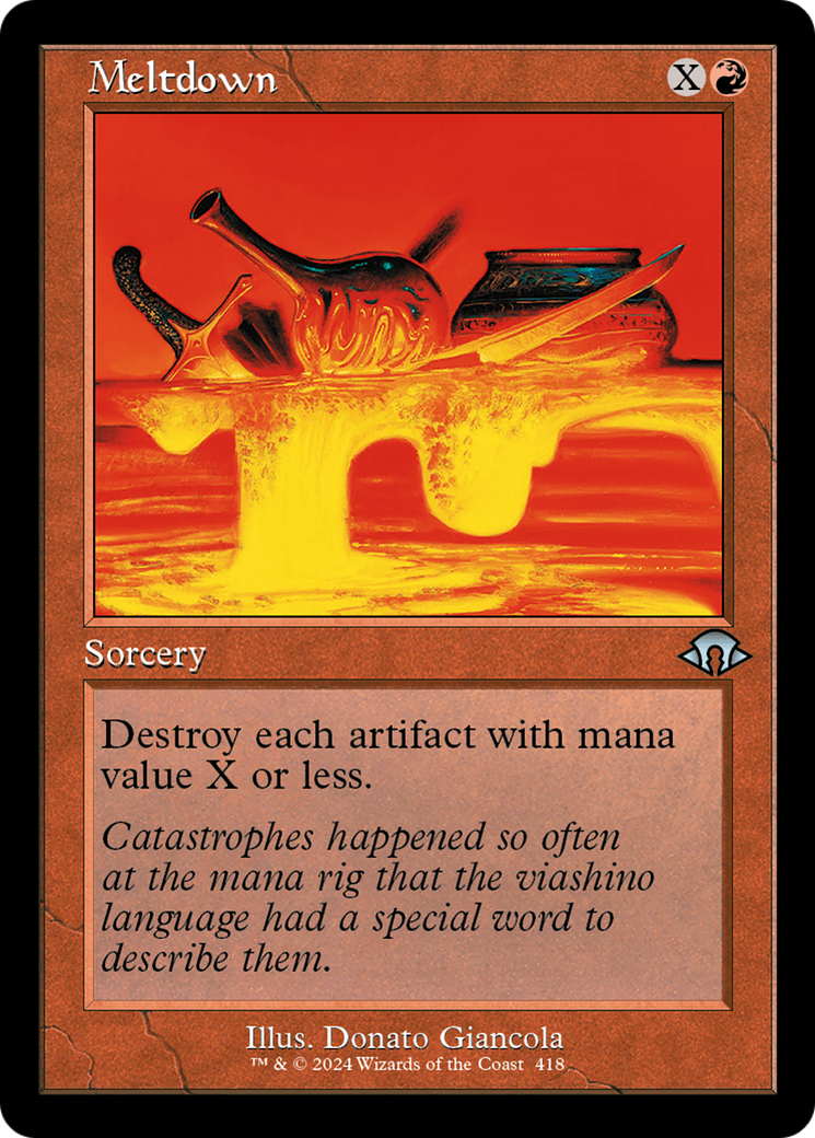 Meltdown (Retro Frame) (418) (MH3)
