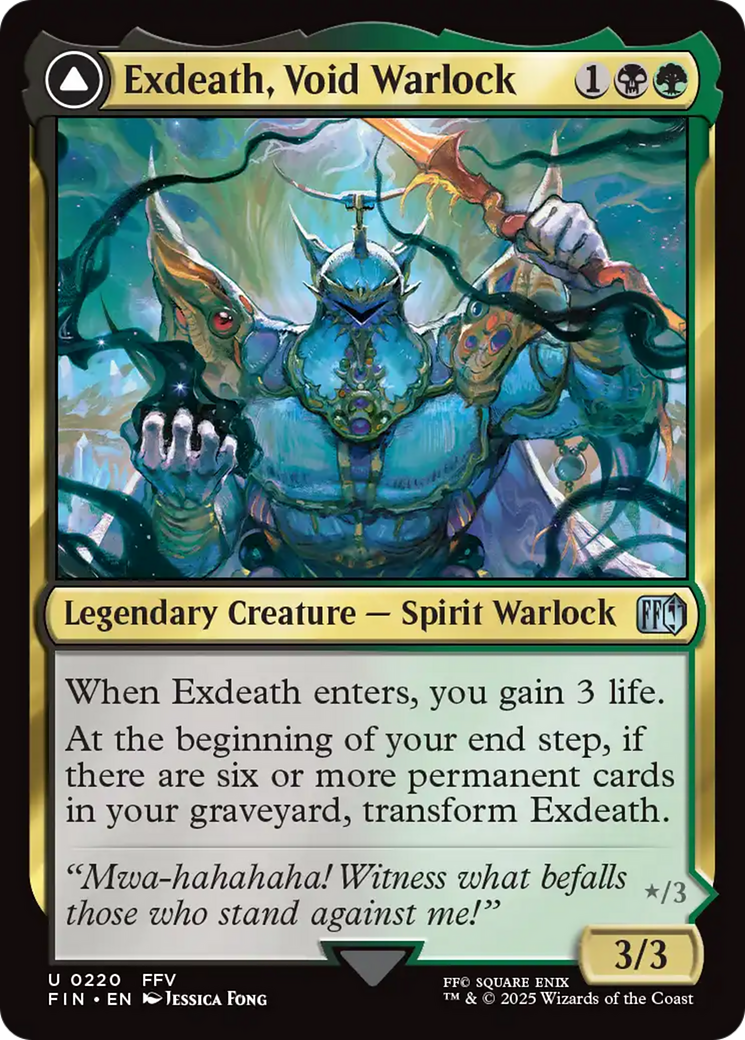 Exdeath, Void Warlock (220) (FIN)