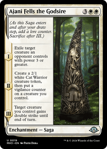 Ajani Fells the Godsire (19) (MH3)