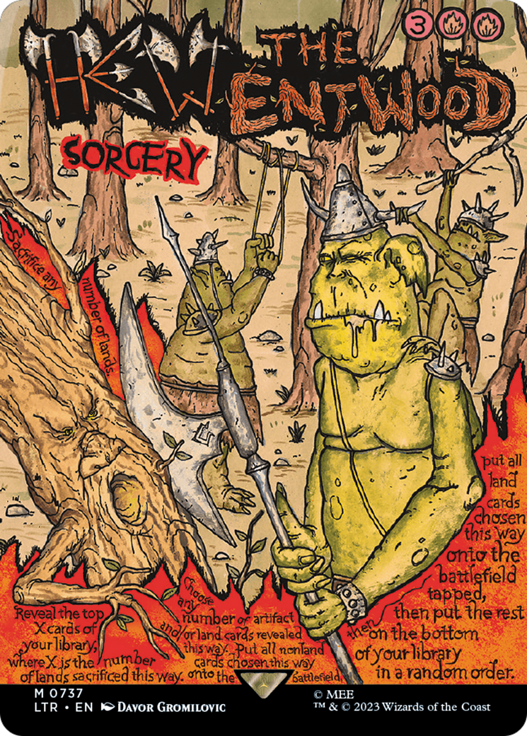 Hew the Entwood (Borderless Poster) (737) (LTR)