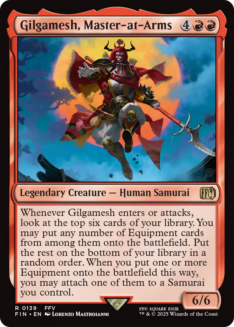 Gilgamesh, Master-at-Arms (139) (FIN)