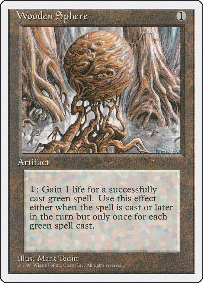 Wooden Sphere (Fourth Edition)