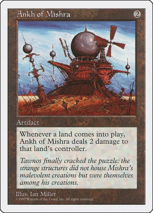 Image for Ankh of Mishra (Fifth Edition) - Magic: The Gathering