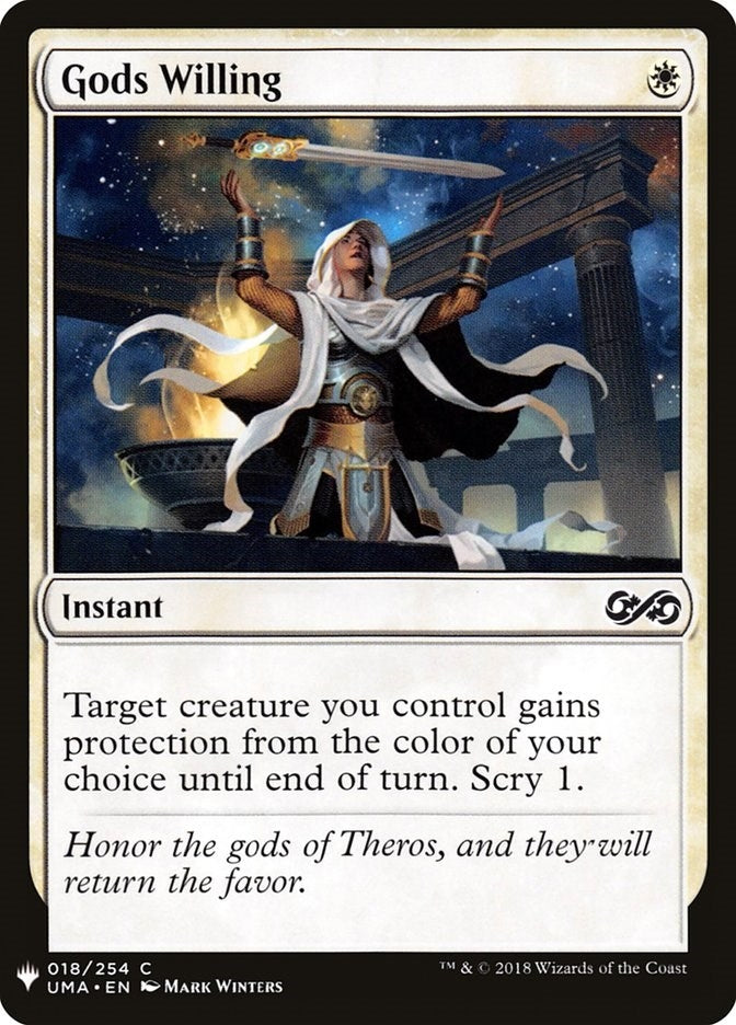 Image for Gods Willing (18) (The List Reprints) (LIST) - Magic: The Gathering