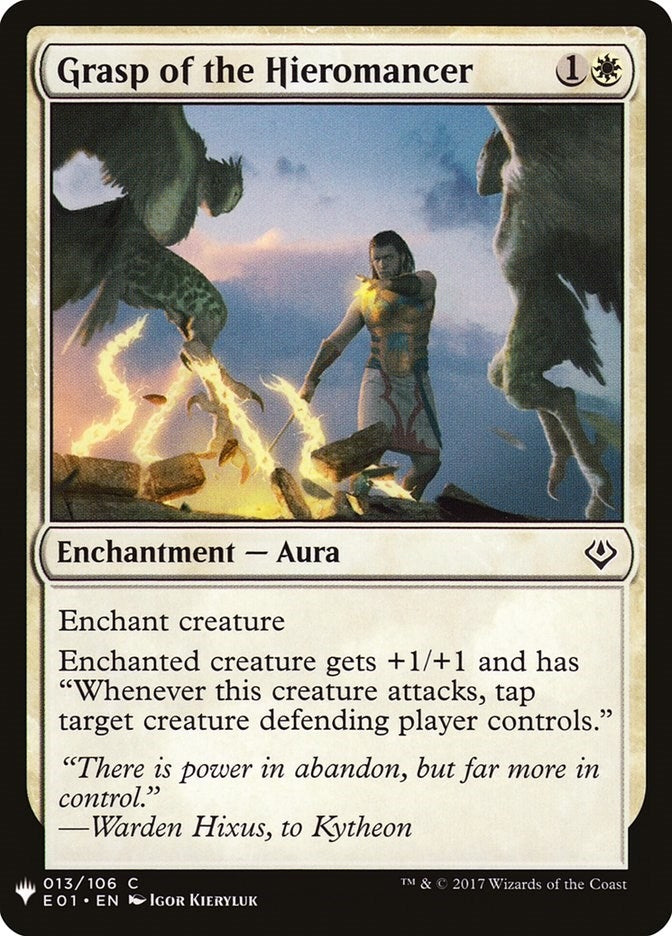 Image for Grasp of the Hieromancer (13) (The List Reprints) - Magic: The Gathering