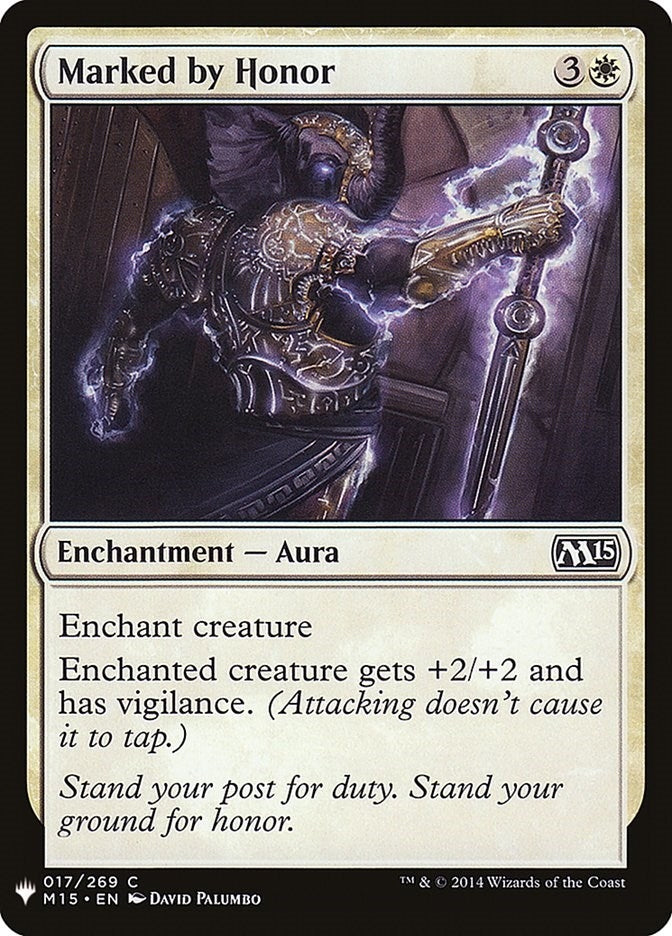Image for Marked by Honor (17) (The List Reprints) - Magic: The Gathering
