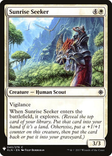 Sunrise Seeker (40) (The List Reprints) (LIST)