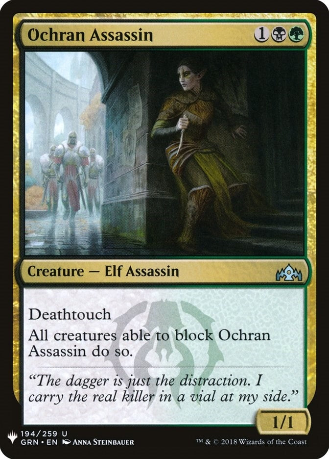 Image for Ochran Assassin (194) (The List Reprints) - Magic: The Gathering