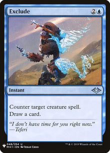 Exclude (48) (The List Reprints) (LIST)