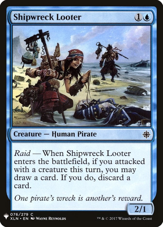 Shipwreck Looter (76) (The List Reprints) (LIST)