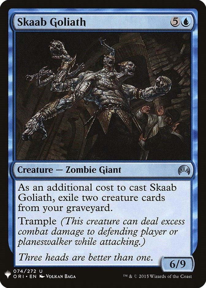 Image for Skaab Goliath (74) (The List Reprints) - Magic: The Gathering