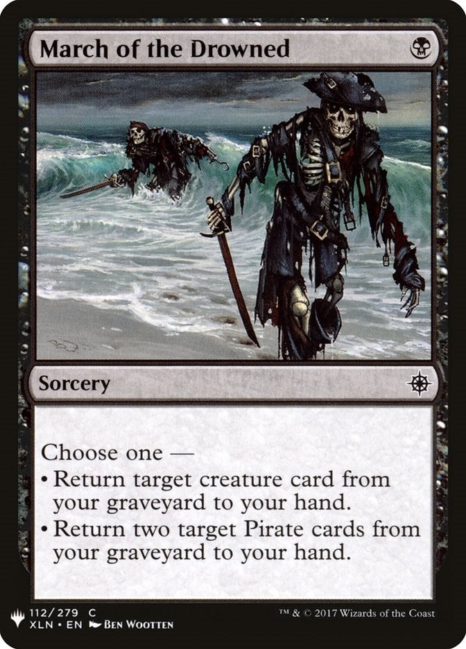 March of the Drowned (112) (The List Reprints) (LIST)