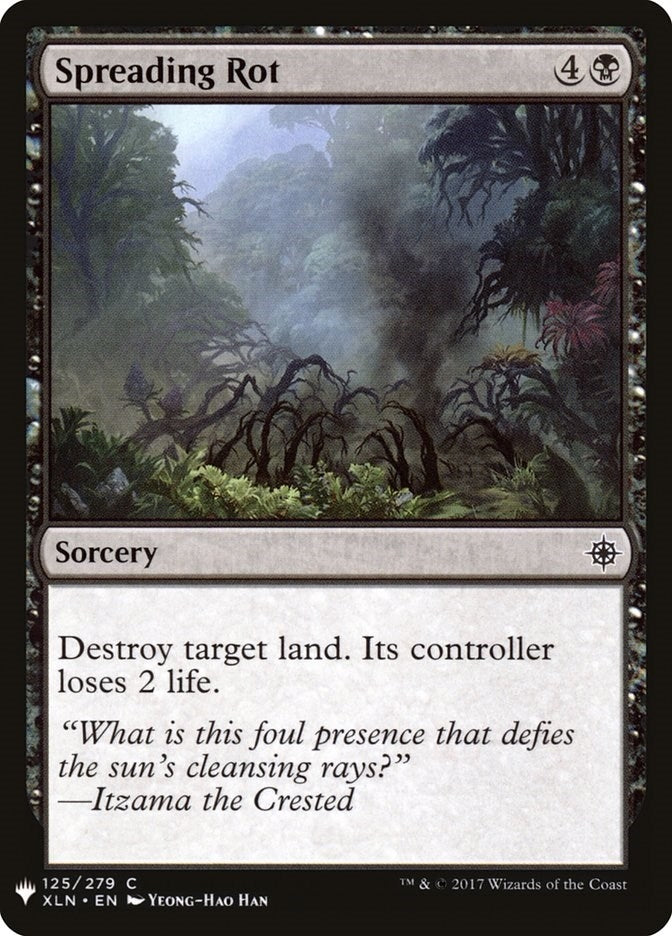 Spreading Rot (125) (The List Reprints) (LIST)
