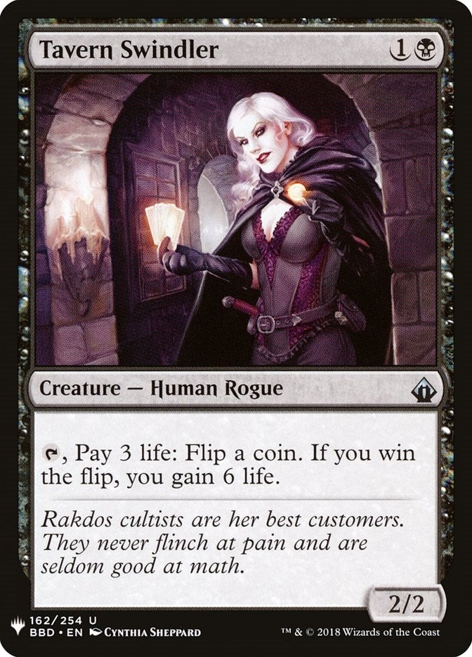 Tavern Swindler (162) (The List Reprints) (LIST)