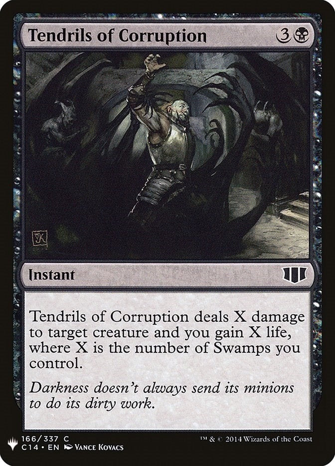 Image for Tendrils of Corruption (166) (The List Reprints) - Magic: The Gathering