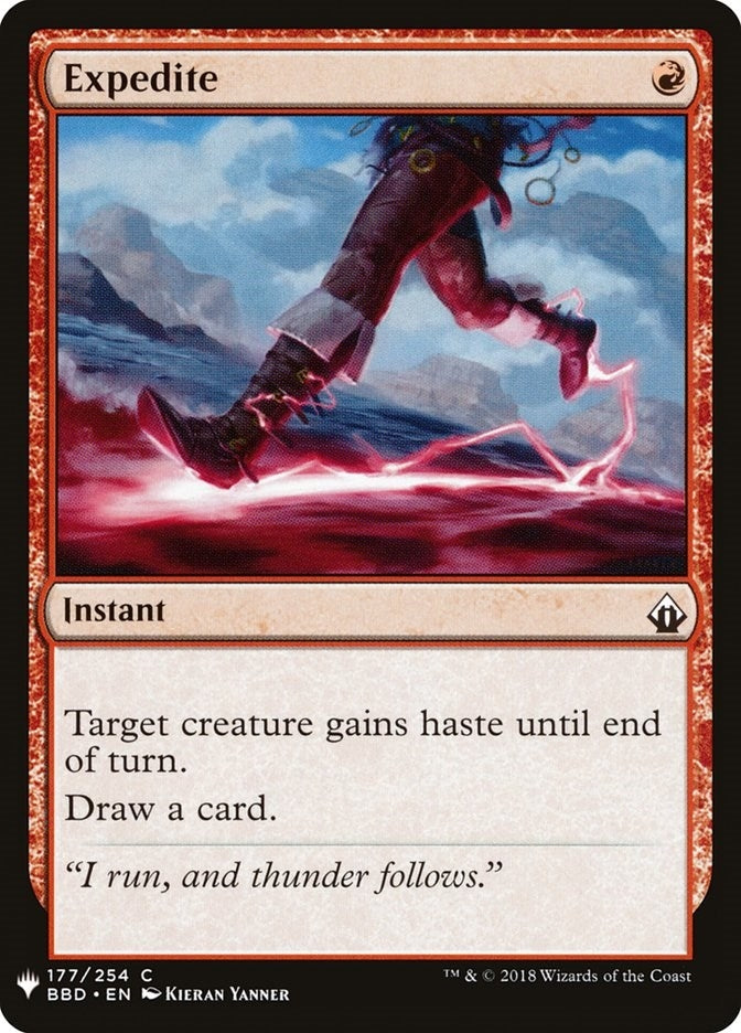 Expedite (177) (The List Reprints) (LIST)