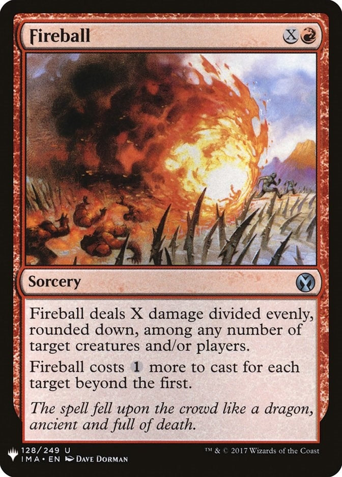Fireball (IMA) (128) (The List Reprints)