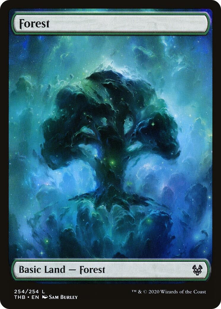 Image for Forest (254) (Theros Beyond Death) - Magic: The Gathering