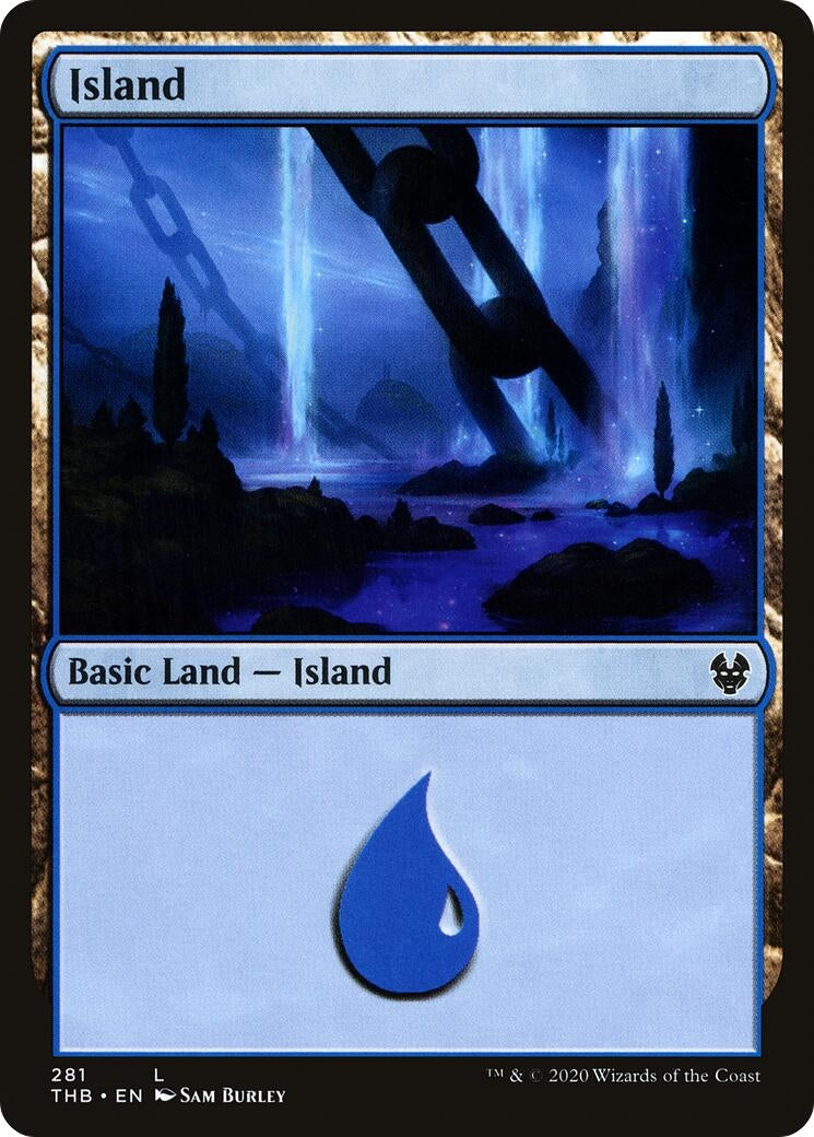 Image for Island (281) (281) (Theros Beyond Death) - Magic: The Gathering