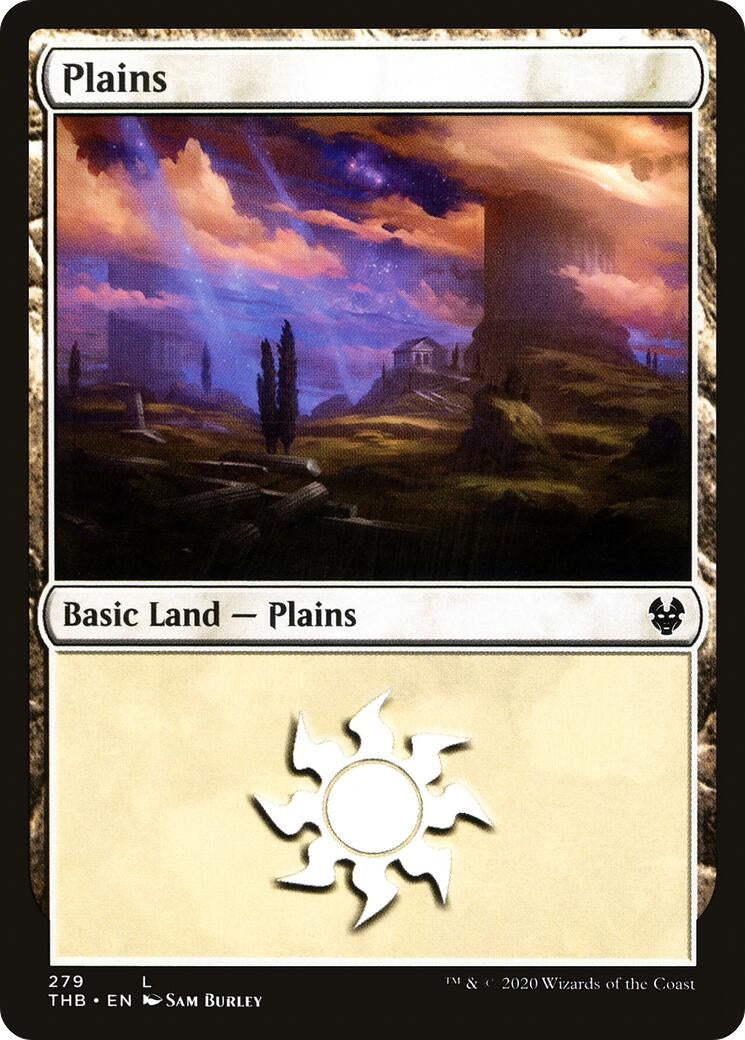 Image for Plains (279) (279) (Theros Beyond Death) - Magic: The Gathering