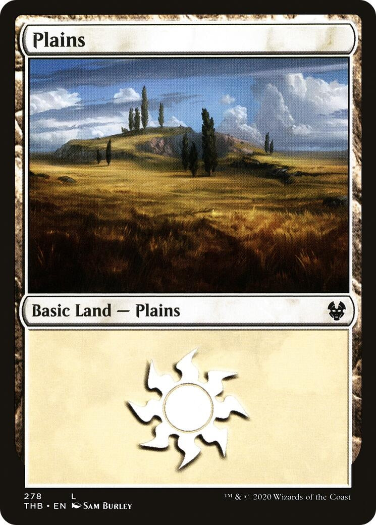 Image for Plains (278) (278) (Theros Beyond Death) - Magic: The Gathering