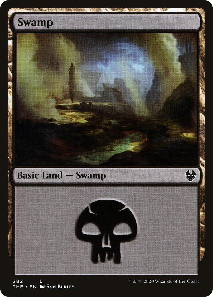 Image for Swamp (282) (282) (Theros Beyond Death) - Magic: The Gathering