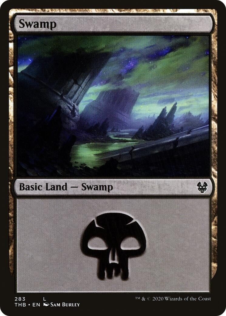 Image for Swamp (283) (283) (Theros Beyond Death) - Magic: The Gathering