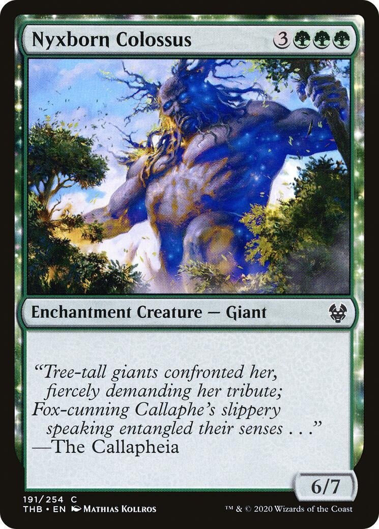 Image for Nyxborn Colossus (191) (Theros Beyond Death) - Magic: The Gathering