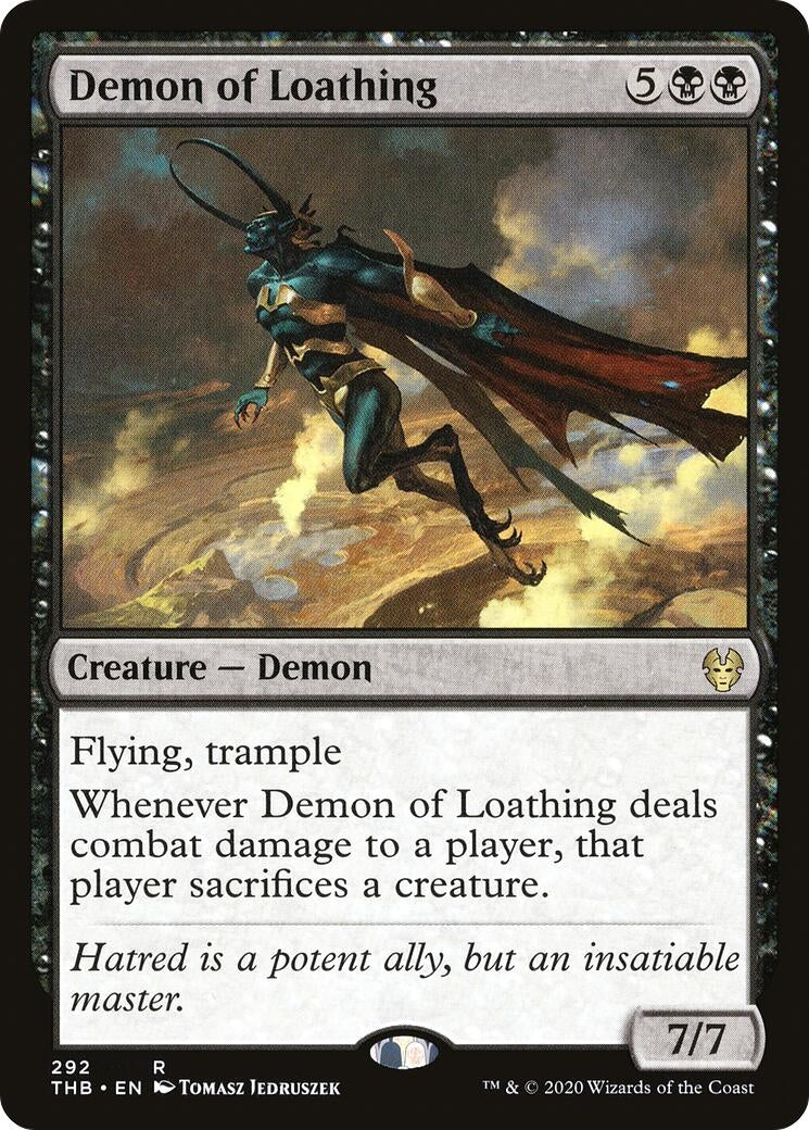 Image for Demon of Loathing (292) (Theros Beyond Death) - Magic: The Gathering
