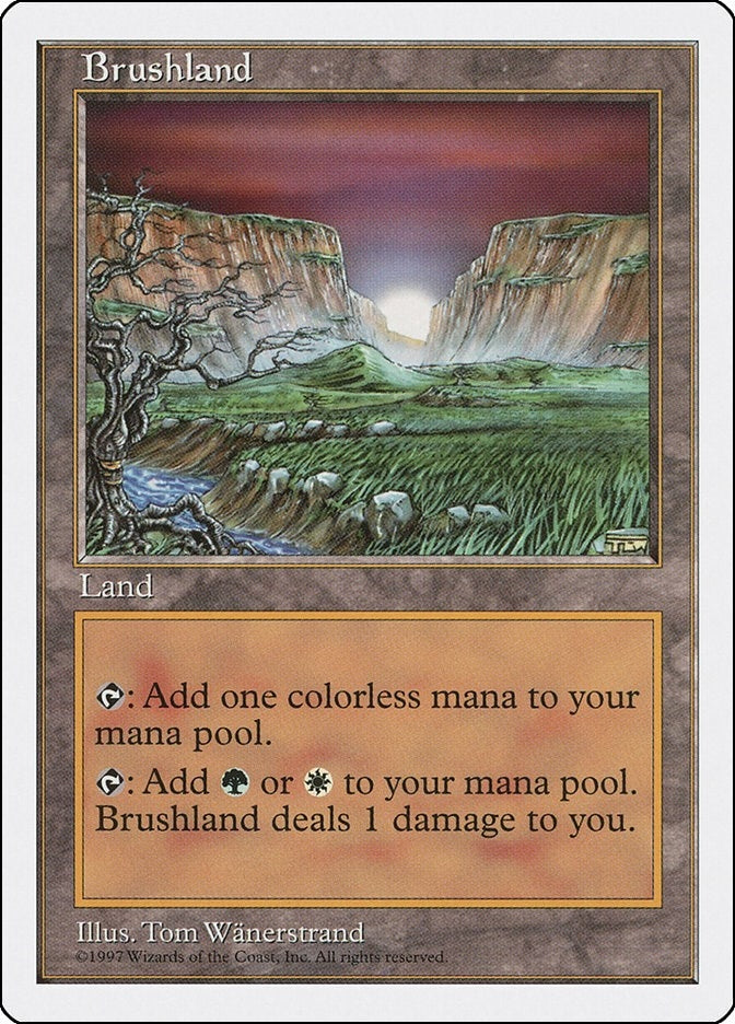 Image for Brushland (Fifth Edition) - Magic: The Gathering