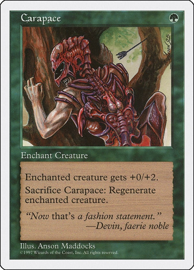 Carapace (Fifth Edition)