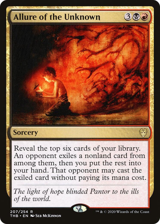 Image for Allure of the Unknown (207) (Theros Beyond Death) - Magic: The Gathering