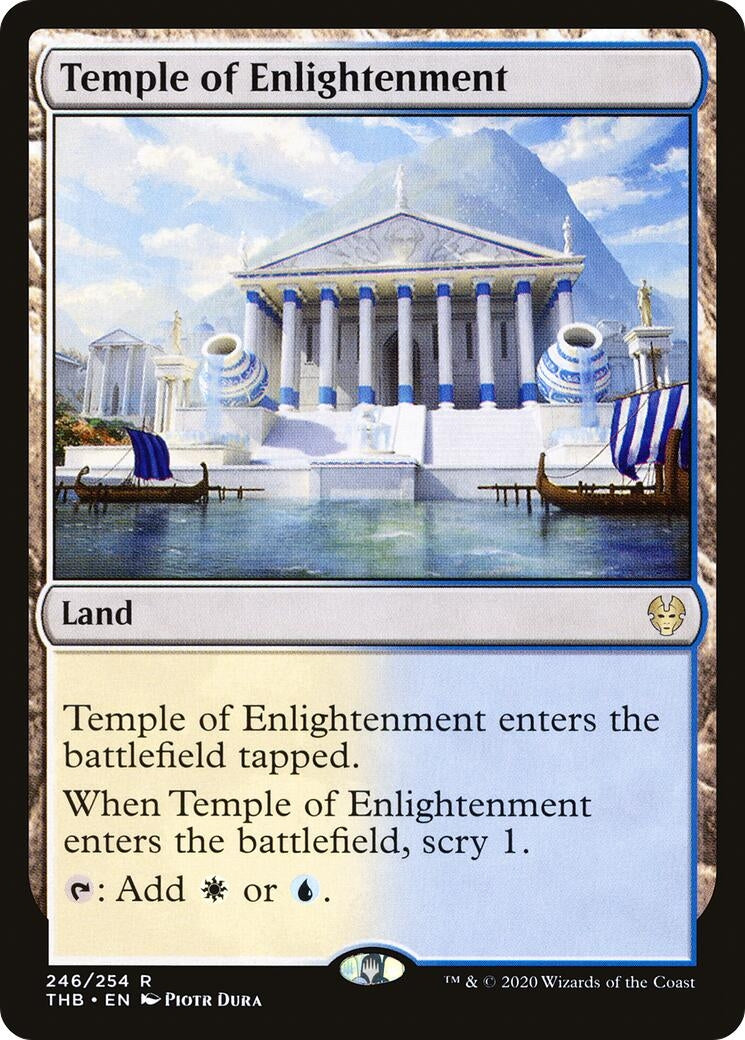 Image for Temple of Enlightenment (246) (Theros Beyond Death) - Magic: The Gathering