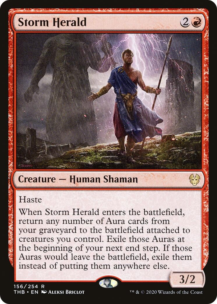 Image for Storm Herald (156) (Theros Beyond Death) - Magic: The Gathering