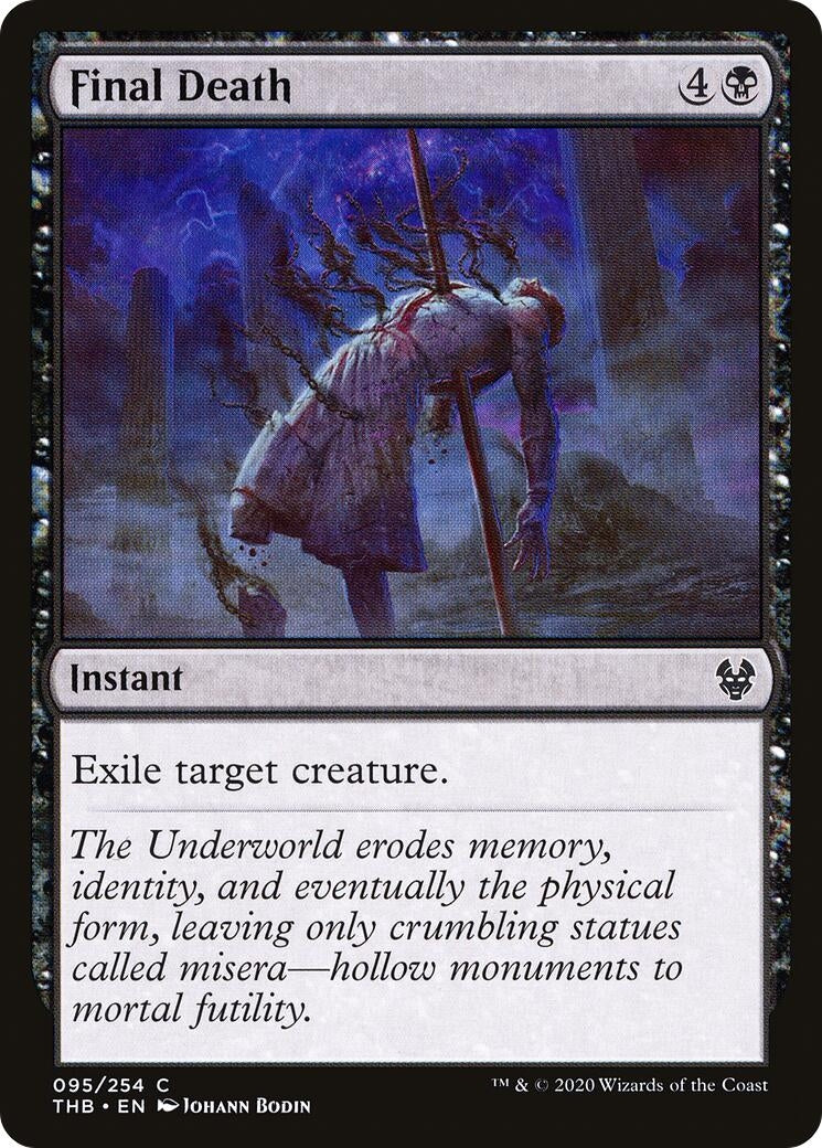 Image for Final Death (95) (Theros Beyond Death) - Magic: The Gathering