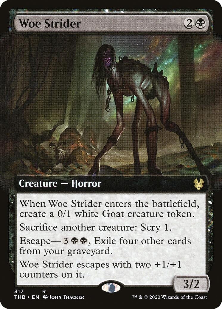 Image for Woe Strider (Extended Art) (317) (Theros Beyond Death) - Magic: The Gathering