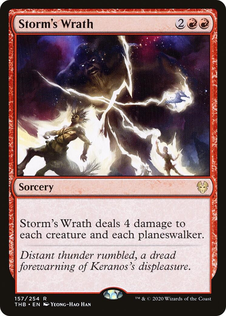 Image for Storm's Wrath (157) (Theros Beyond Death) - Magic: The Gathering