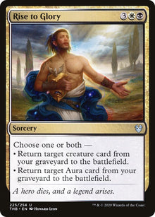 Image for Rise to Glory (225) (Theros Beyond Death) - Magic: The Gathering