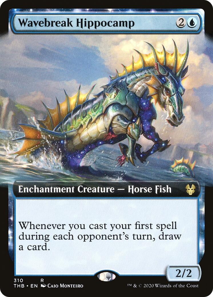 Image for Wavebreak Hippocamp (Extended Art) (310) (Theros Beyond Death) - Magic: The Gathering