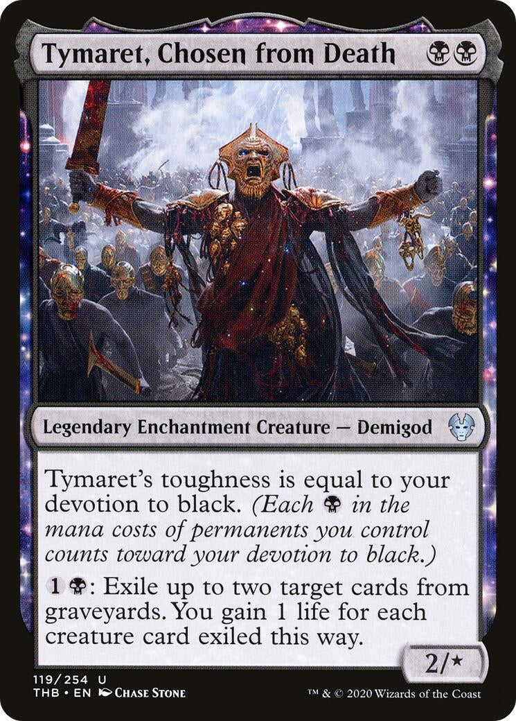 Image for Tymaret, Chosen from Death (119) (Theros Beyond Death) - Magic: The Gathering
