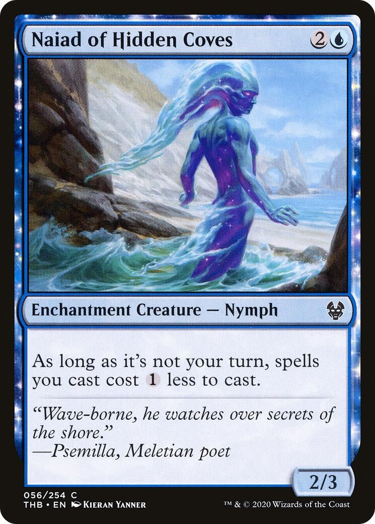 Image for Naiad of Hidden Coves (56) (Theros Beyond Death) - Magic: The Gathering