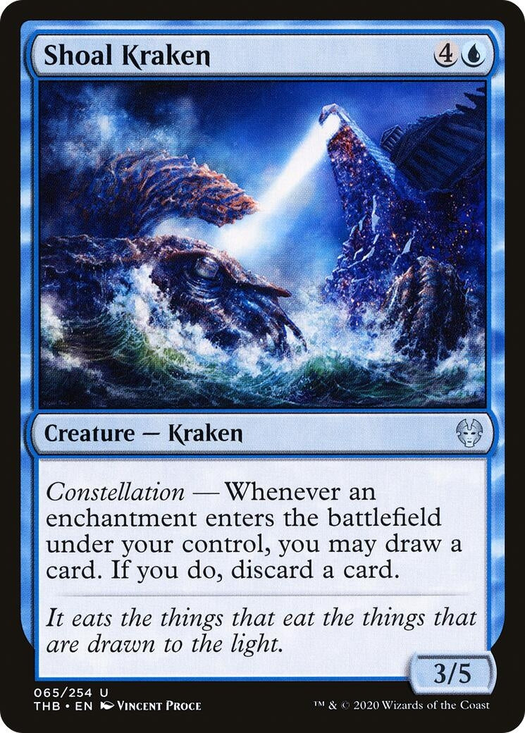 Image for Shoal Kraken (65) (Theros Beyond Death) - Magic: The Gathering