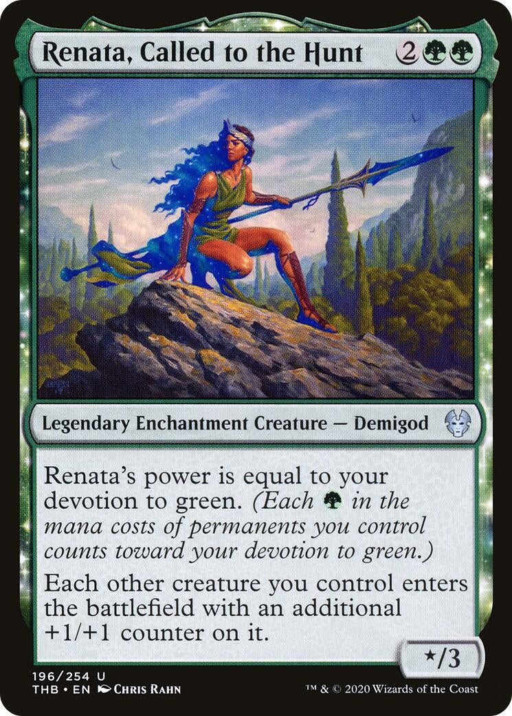 Image for Renata, Called to the Hunt (196) (Theros Beyond Death) - Magic: The Gathering
