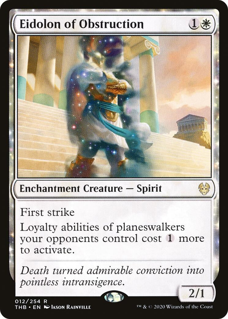 Image for Eidolon of Obstruction (12) (Theros Beyond Death) - Magic: The Gathering