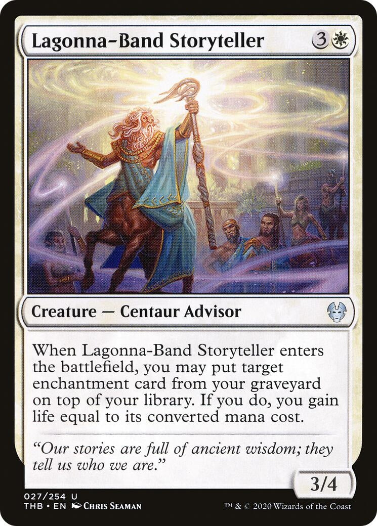 Image for Lagonna-Band Storyteller (27) (Theros Beyond Death) - Magic: The Gathering