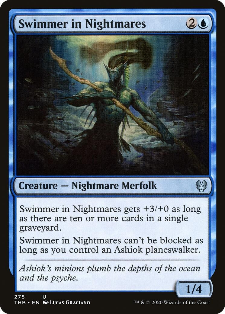 Image for Swimmer in Nightmares (275) (Theros Beyond Death) - Magic: The Gathering