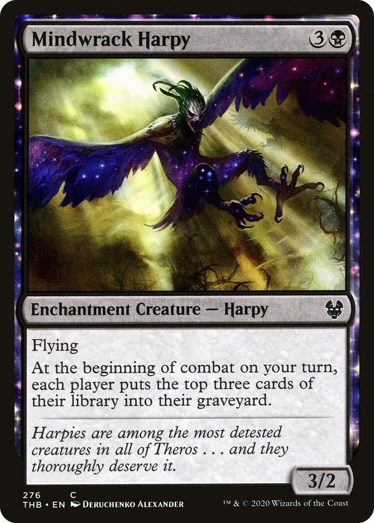 Image for Mindwrack Harpy (276) (Theros Beyond Death) - Magic: The Gathering