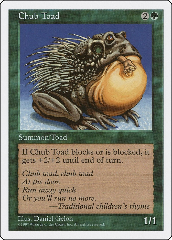 Image for Chub Toad (Fifth Edition) - Magic: The Gathering
