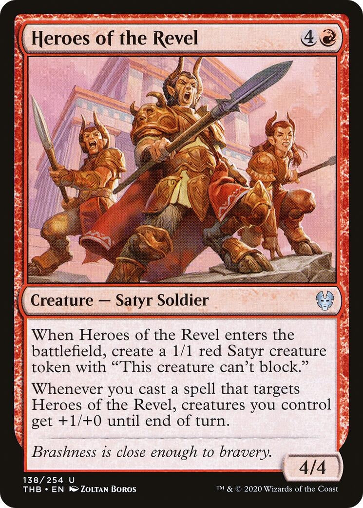 Image for Heroes of the Revel (138) (Theros Beyond Death) - Magic: The Gathering