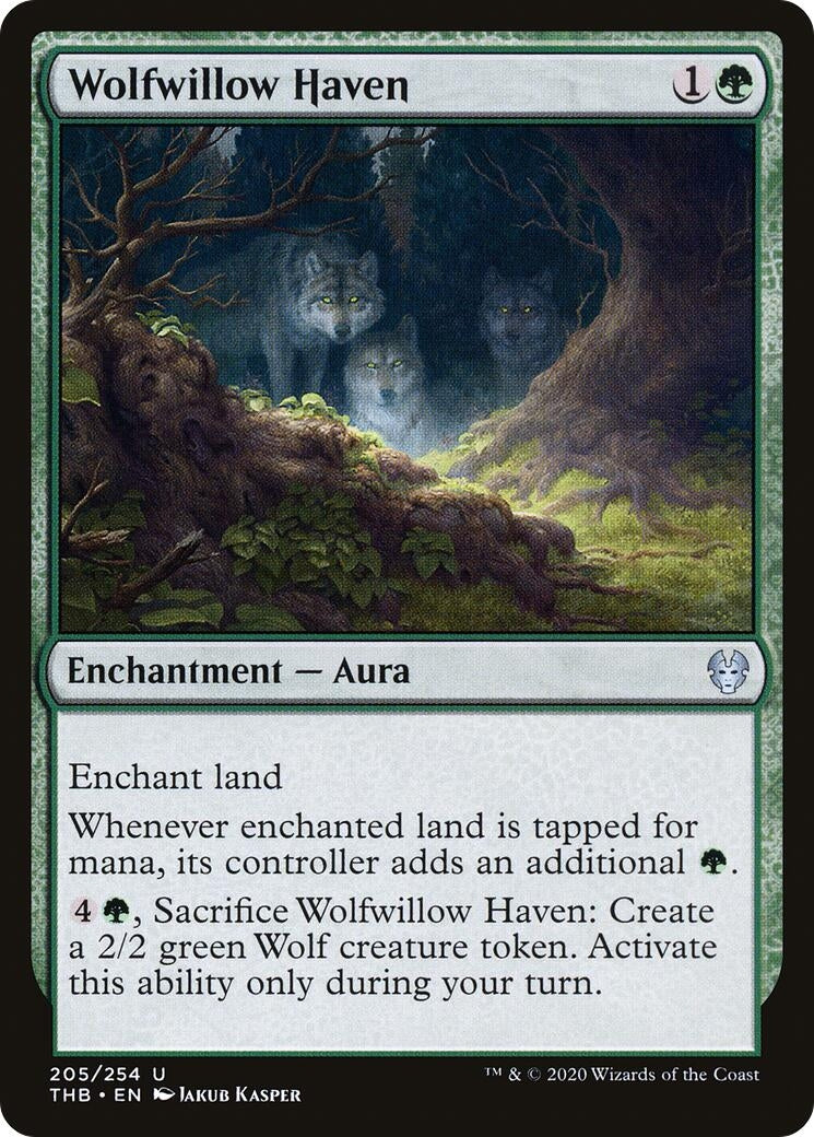 Image for Wolfwillow Haven (205) (Theros Beyond Death) - Magic: The Gathering